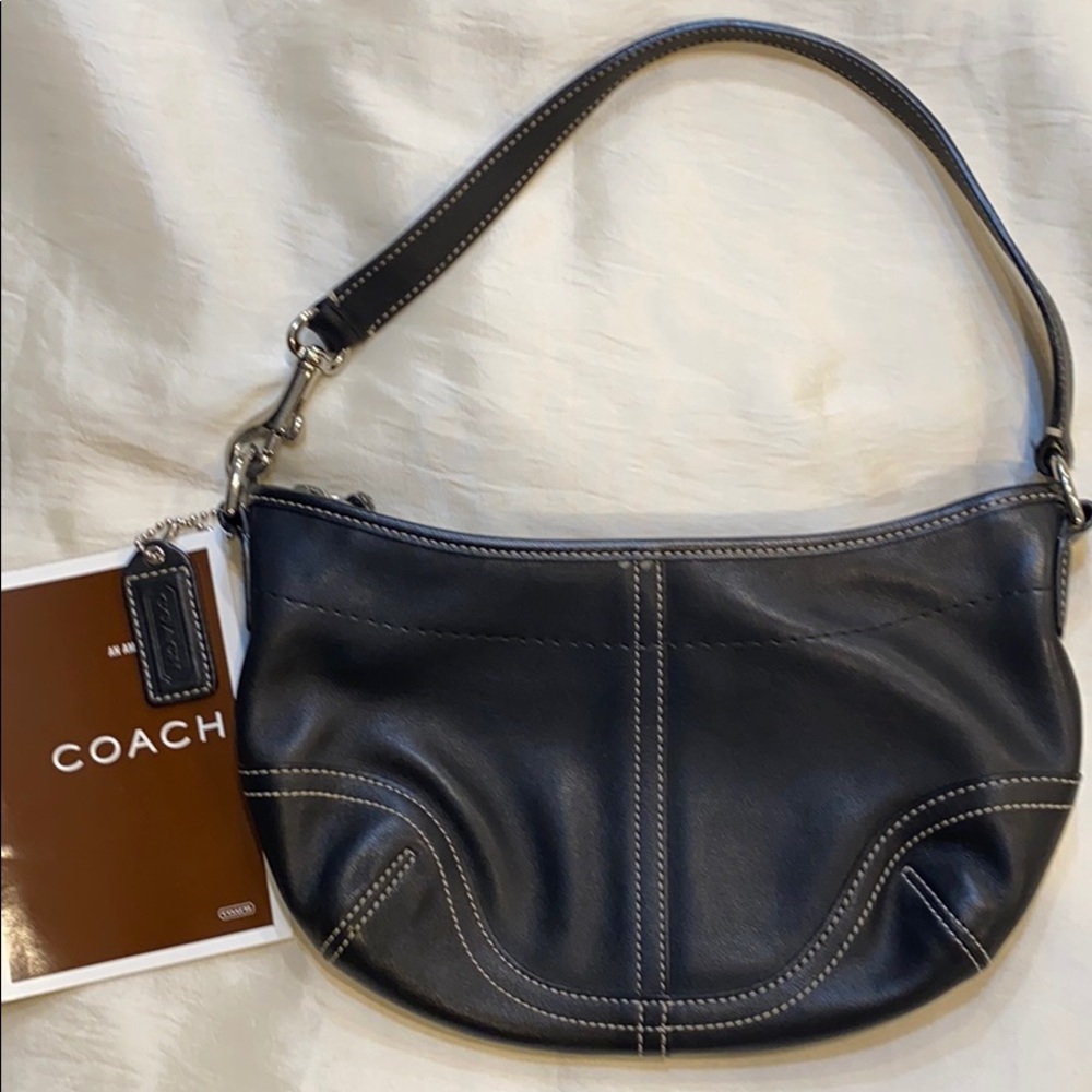Coach leather purse